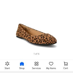 Leopard Print Ballet Flats *make an offer*